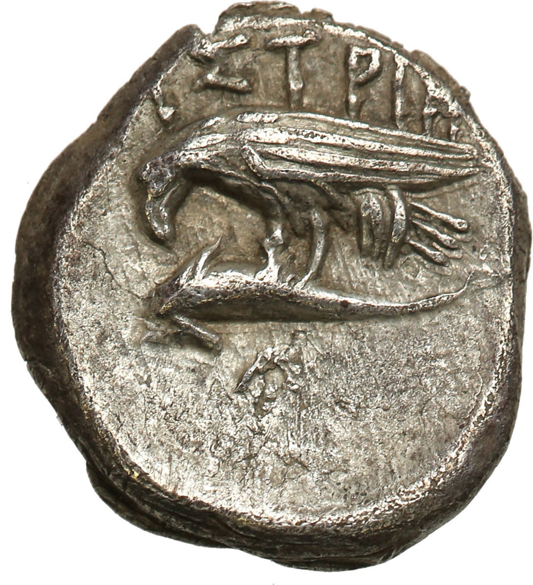Grecja, Tracja, Istria. Trihemiobol IV p. n. e.
